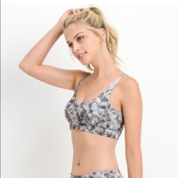 Mono B Camo Triple Strap Bra - Picture 3 of 6